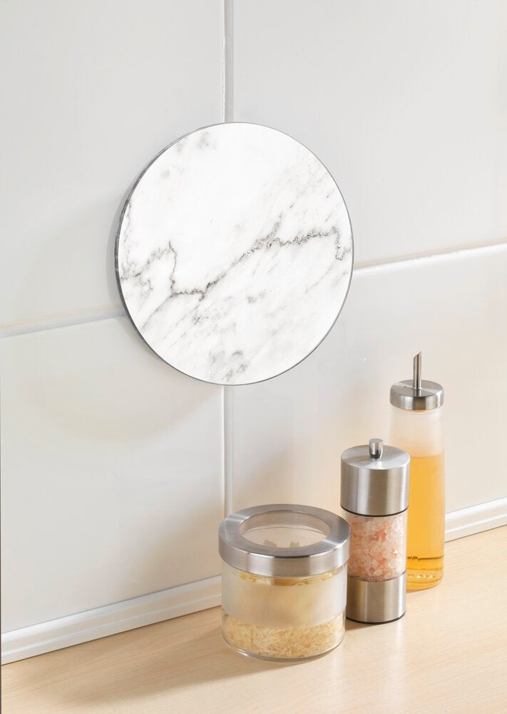 Detalj av gryteunderlag glass marmormønster Ø 20 cm - WENKO