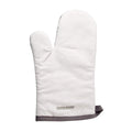 Grytevott bomull hvit/grå 27x18 cm - Fackelmann forfra