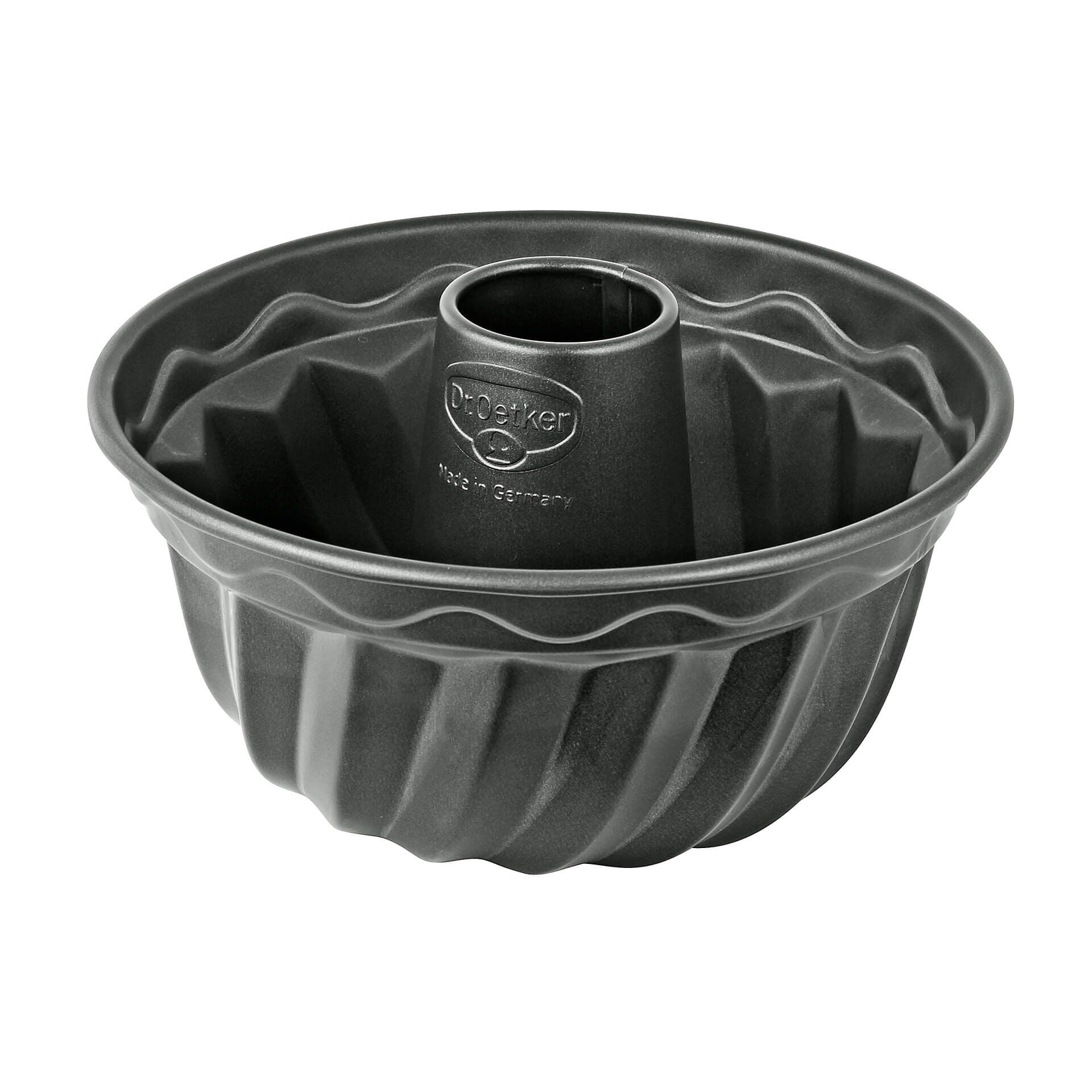 Gugelhupfform Ø18 cm non-stick Tradition svart stål bakside