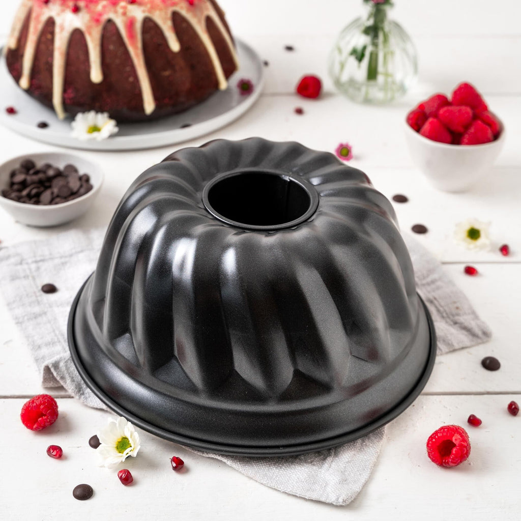 Gugelhupfform Ø25 cm non-stick PFAS-fri stål Zenker bakside