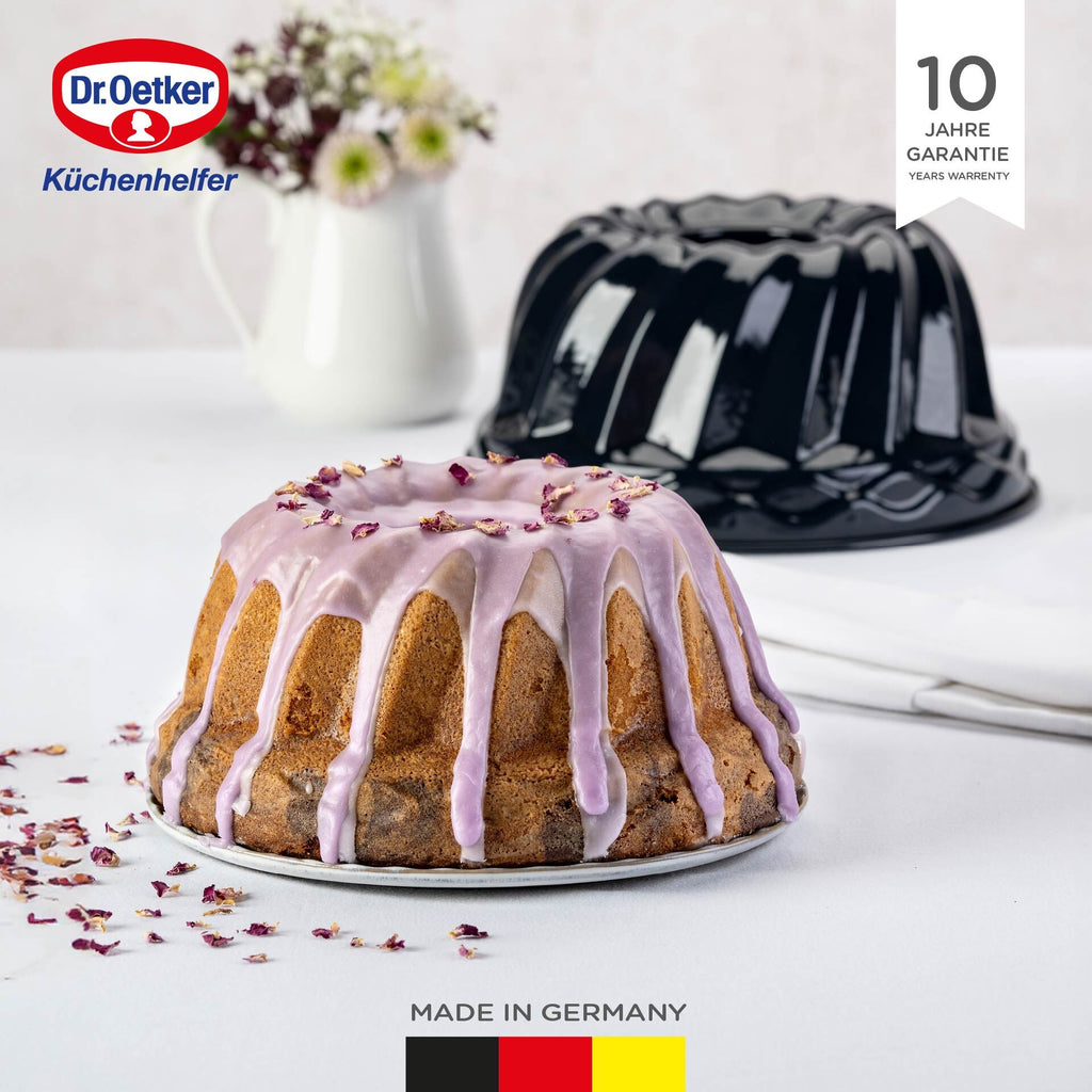 Montert Gugelhupfform emaljert Ø24 cm PFAS-fri Dr. Oetker