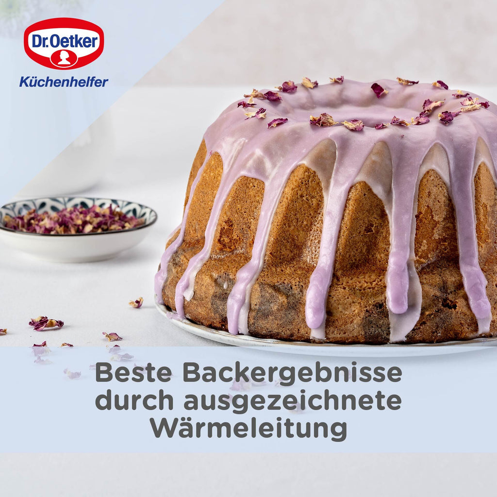 Pakken til Gugelhupfform emaljert Ø24 cm PFAS-fri Dr. Oetker