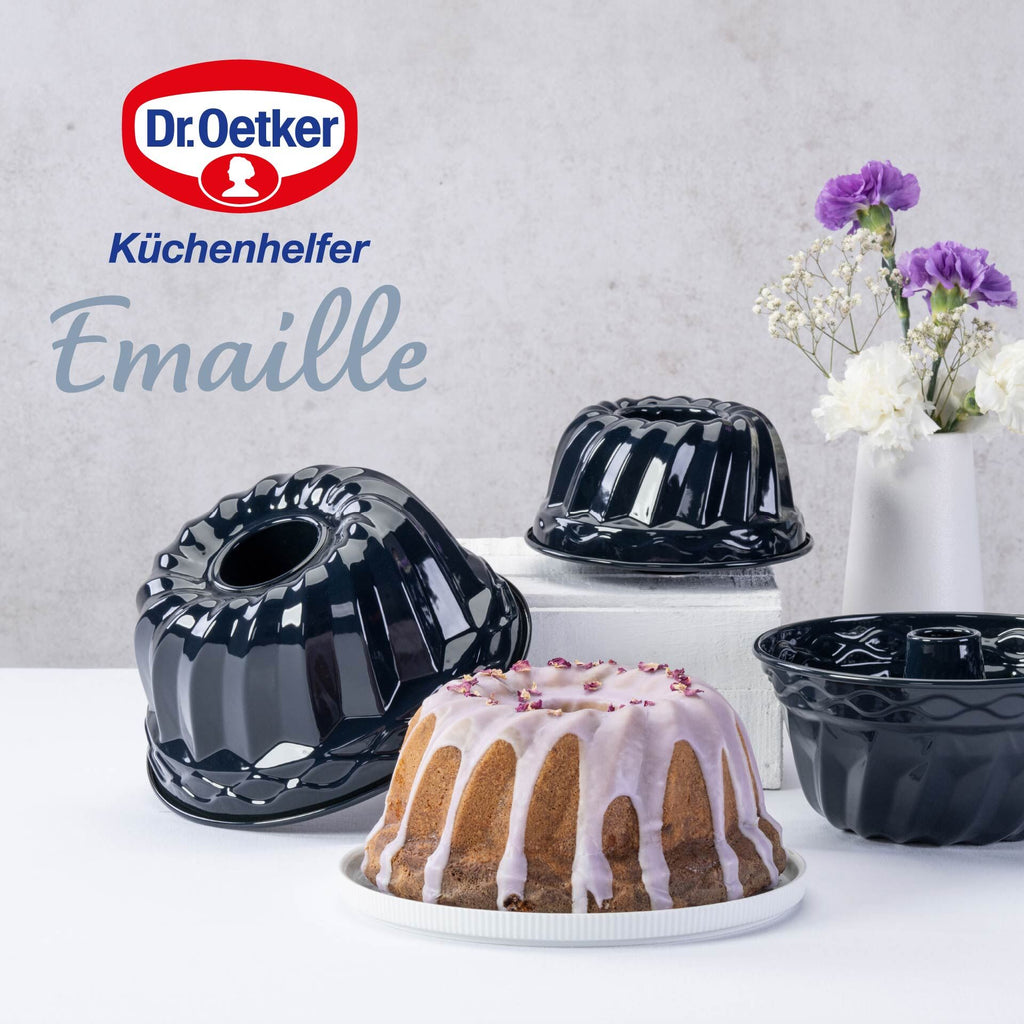 Bruk av Gugelhupfform emaljert Ø24 cm PFAS-fri Dr. Oetker i ovn