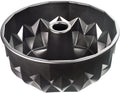 Gugelhupfform geometrisk mønster 25 cm non-stick Kaiser forfra