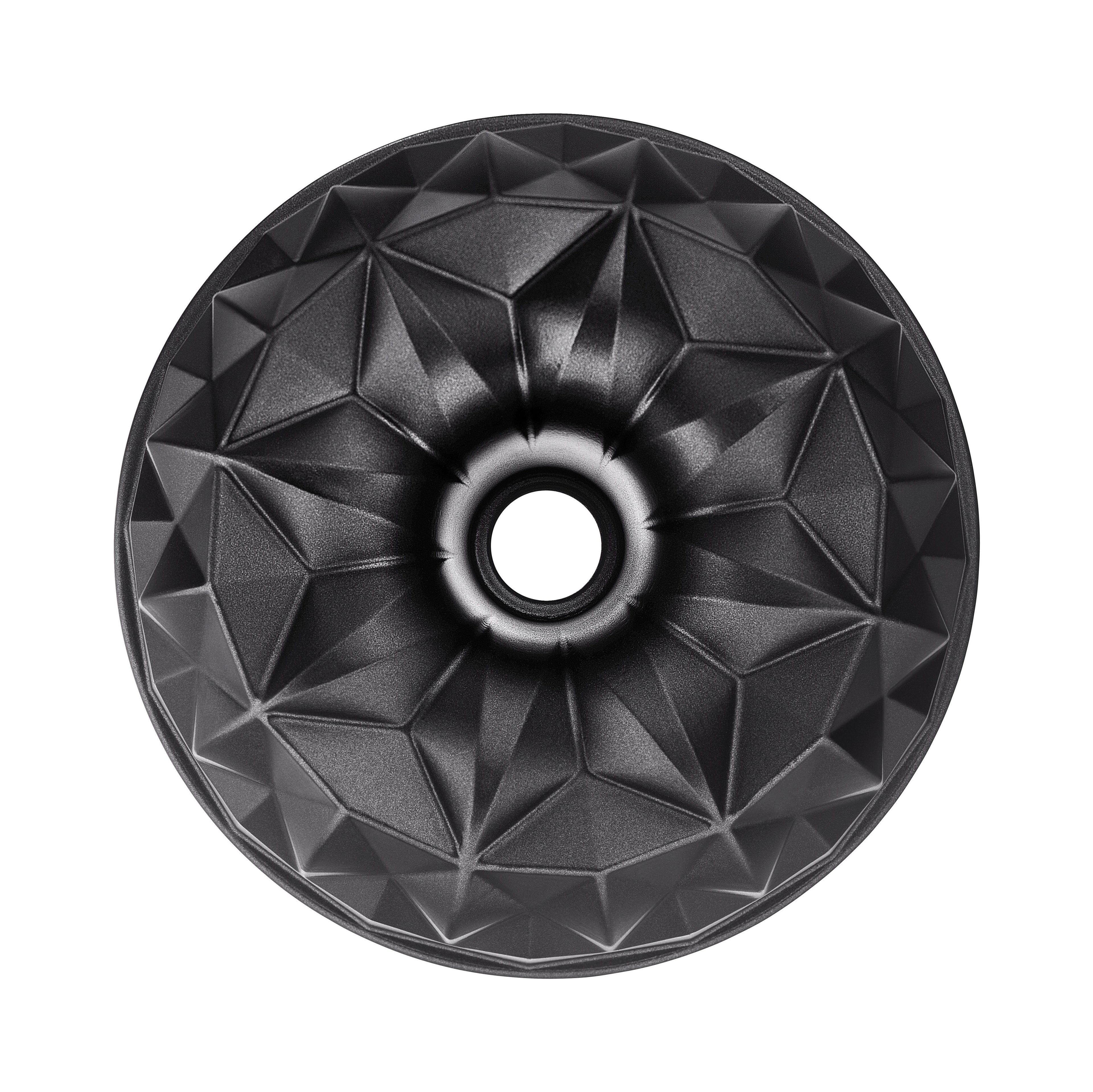 Gugelhupfform geometrisk mønster 25 cm non-stick Kaiser bakside