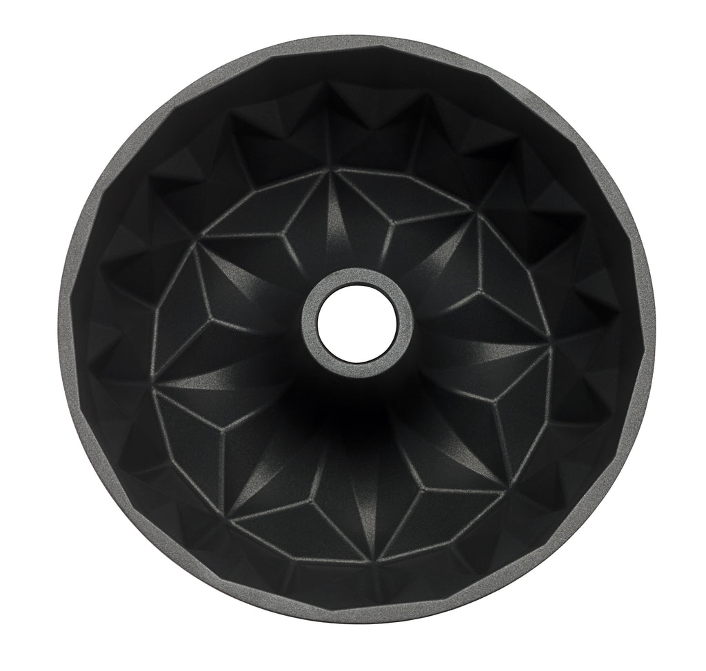 Nærbilde av non-stick belegg på Gugelhupfform geometrisk mønster 25 cm non-stick Kaiser