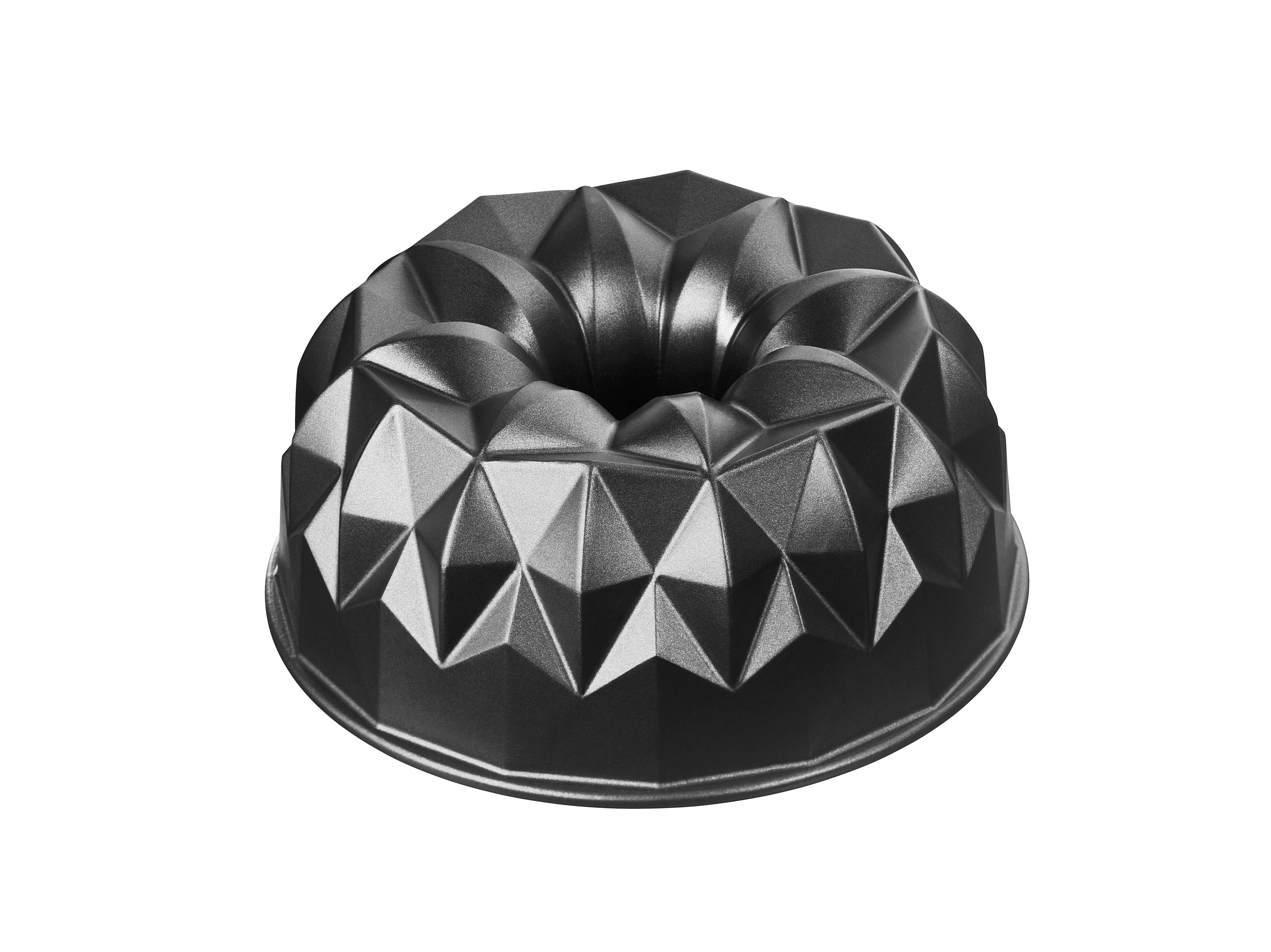 Montert Gugelhupfform geometrisk mønster 25 cm non-stick Kaiser i ovn