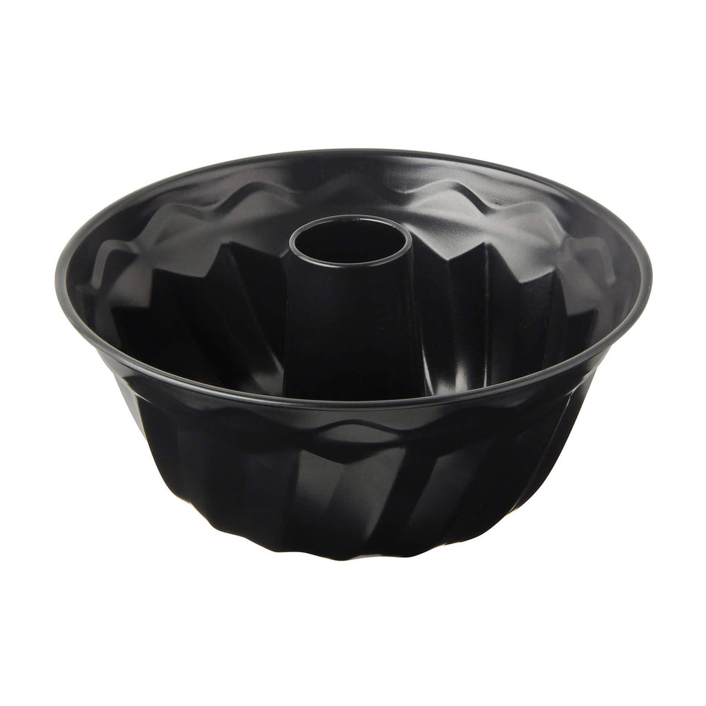 Gugelhupfform Ø22 cm non-stick svart stål Dr. Oetker forfra