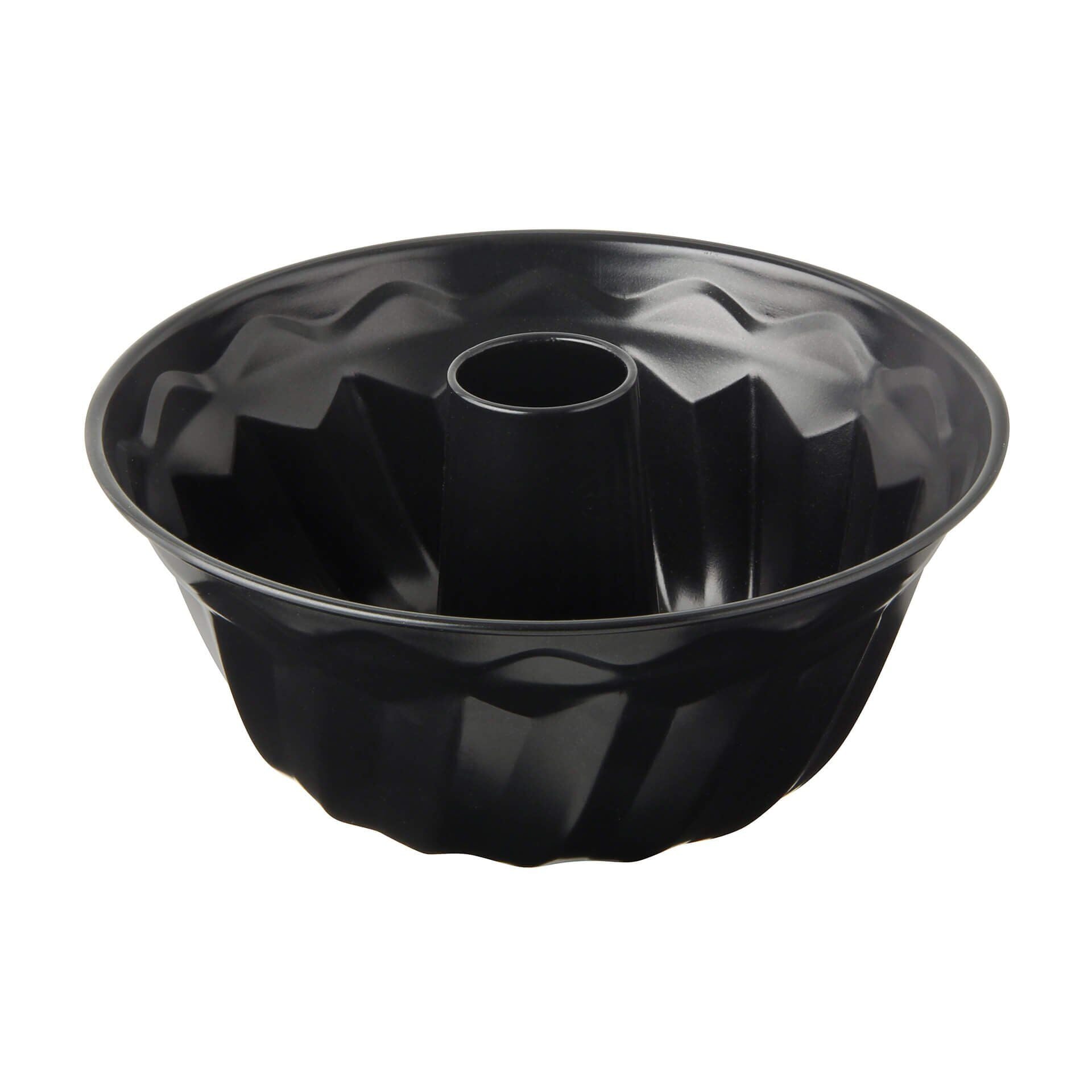 Gugelhupfform Ø22 cm non-stick svart stål Dr. Oetker forfra