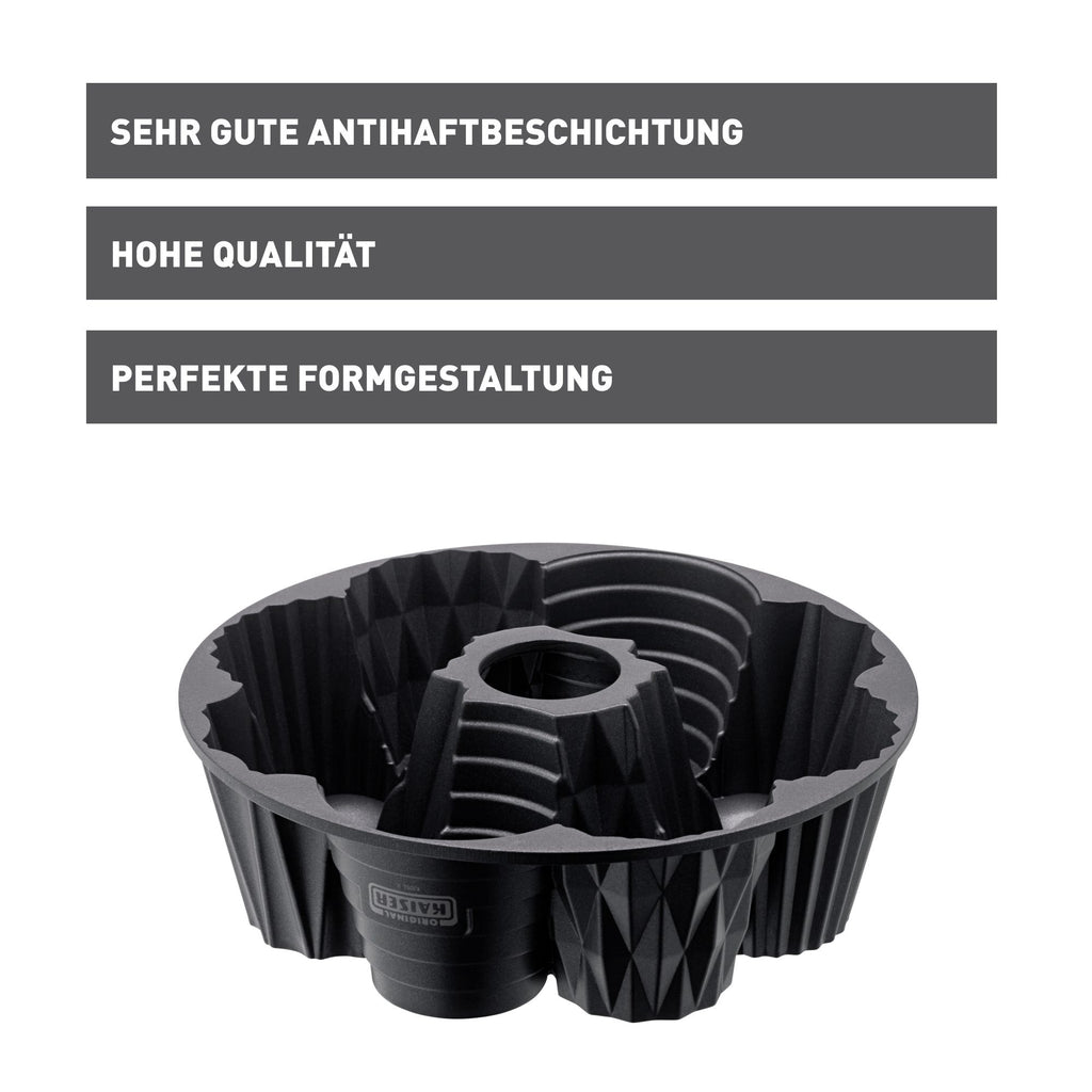 Gugelhupfform tarteletter 26 cm non-stick 8 deler - Kaiser nærbilde av form