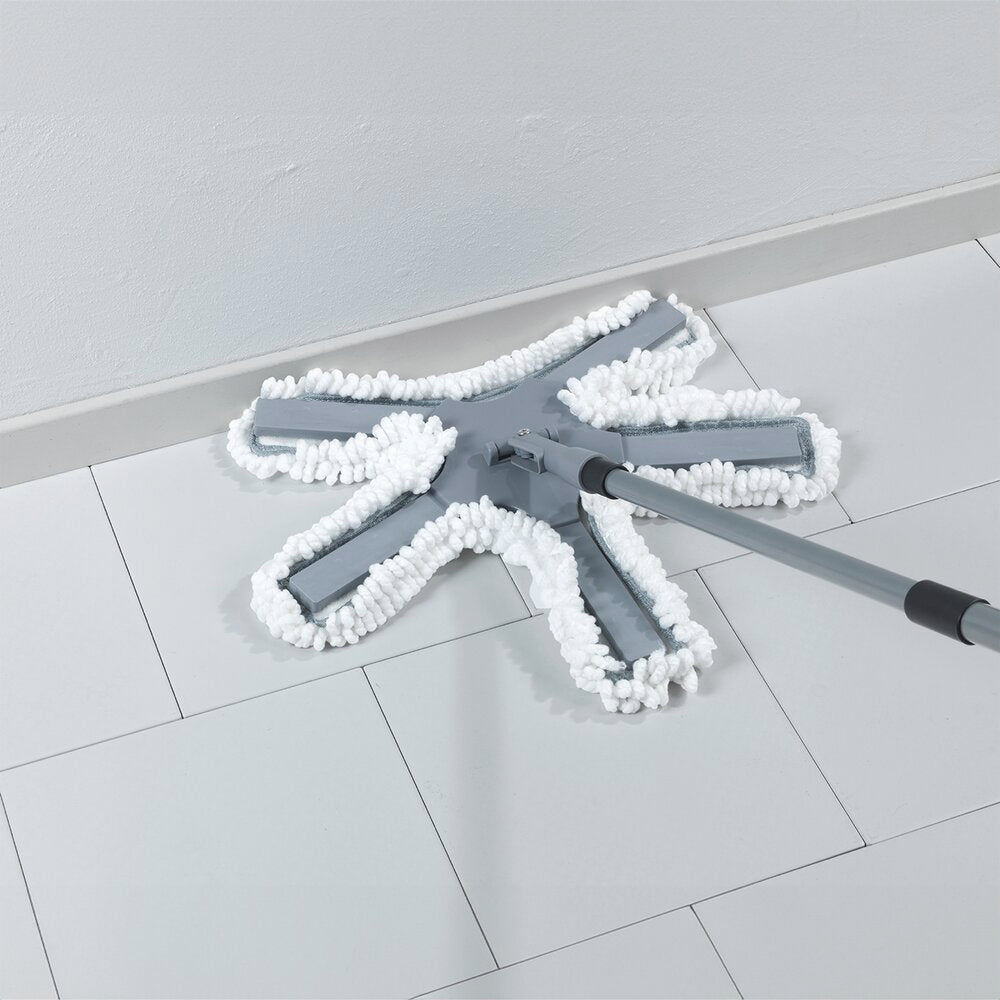 Gulvmopp Oktopus med teleskopskaft 360° Maximex på gulv