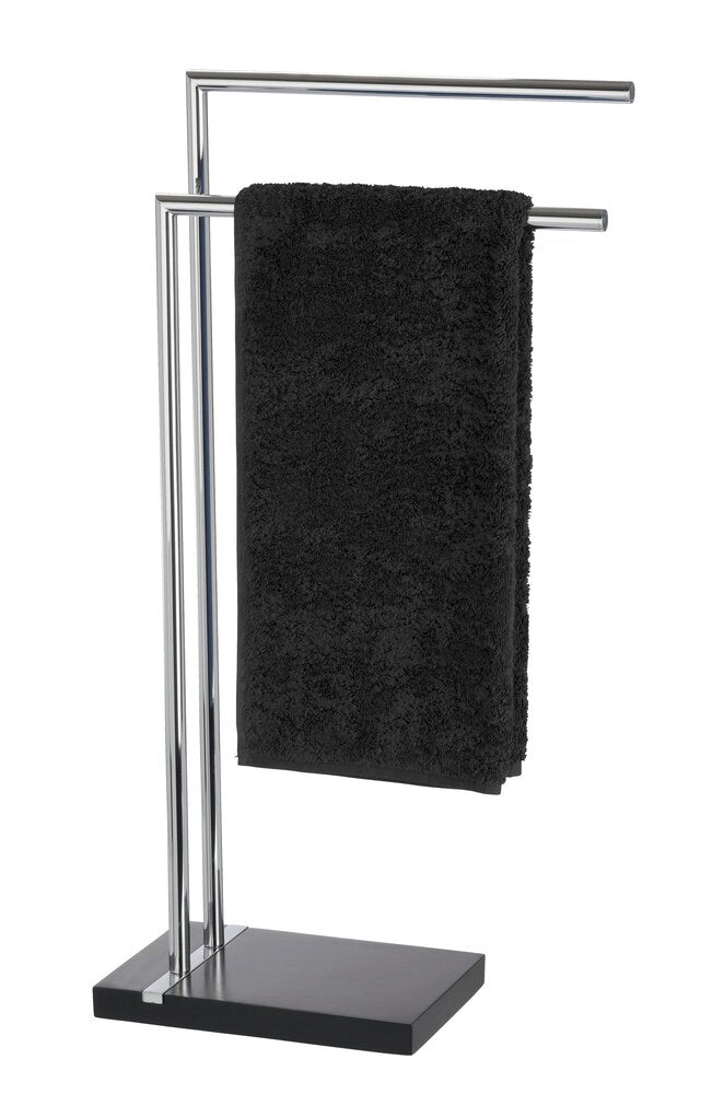 Oversiktsbilde av Håndkleholder gulvstående Noble Black med 2 armer svart
