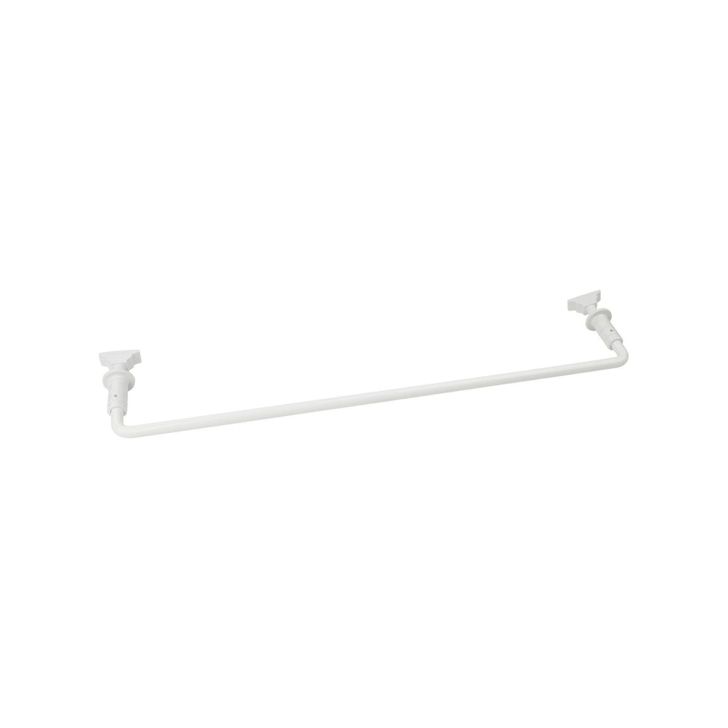Håndkleholder for veggmontert radiator hvit - Fackelmann forfra