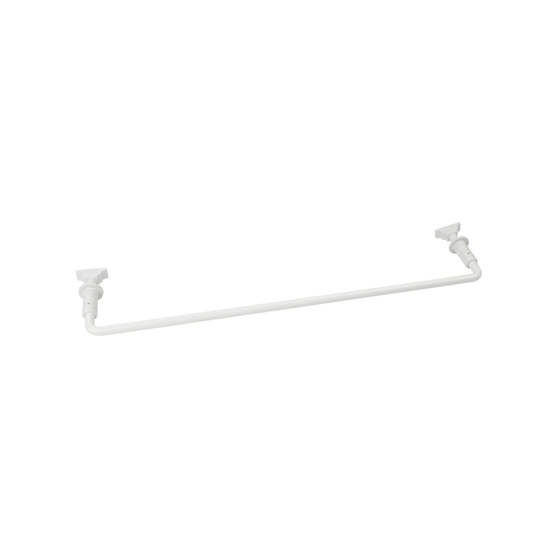 Håndkleholder for veggmontert radiator hvit - Fackelmann forfra