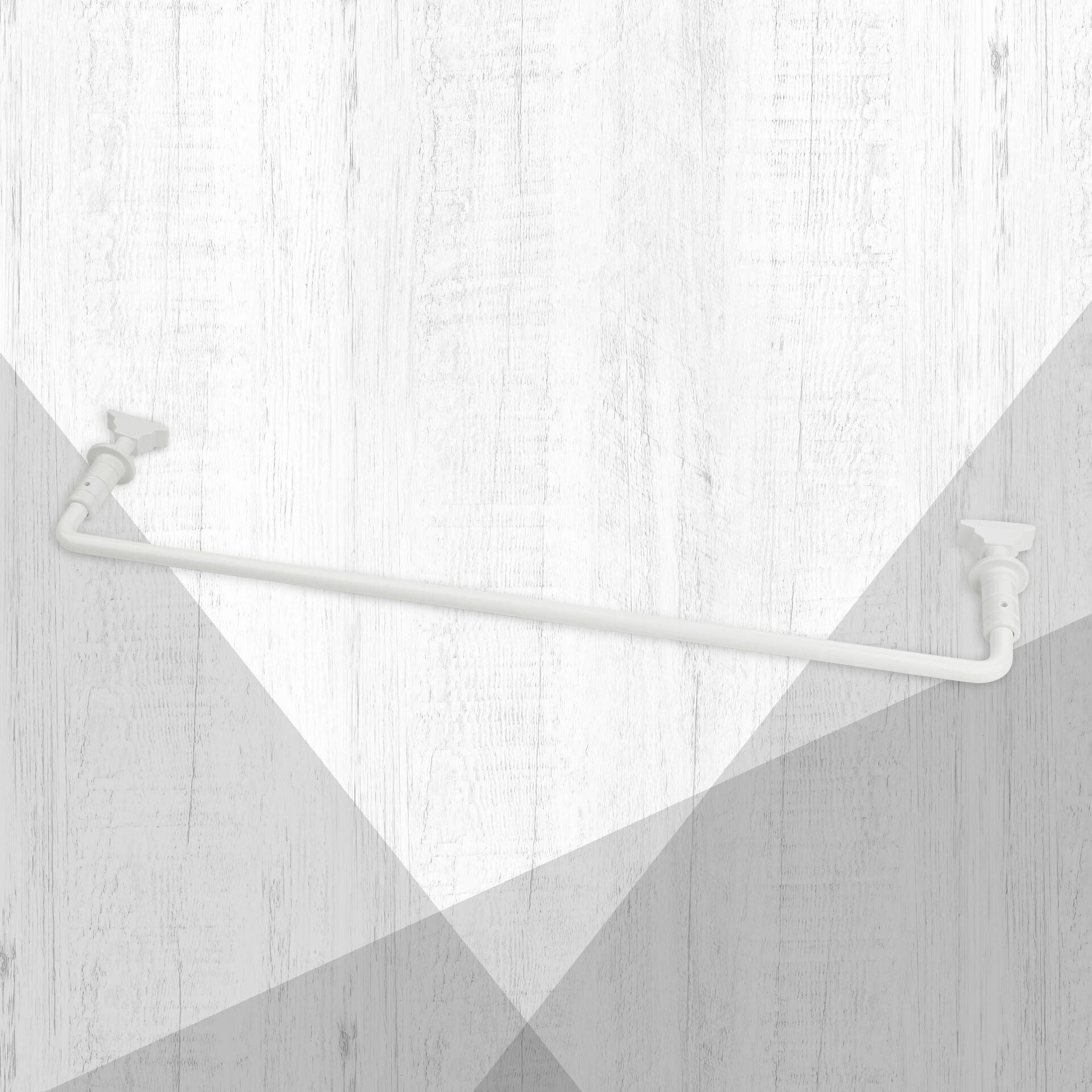 Håndkleholder for veggmontert radiator hvit - Fackelmann montert på radiator