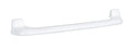 Håndklestang 60 cm plast hvit Pure-serien - Wenko forfra