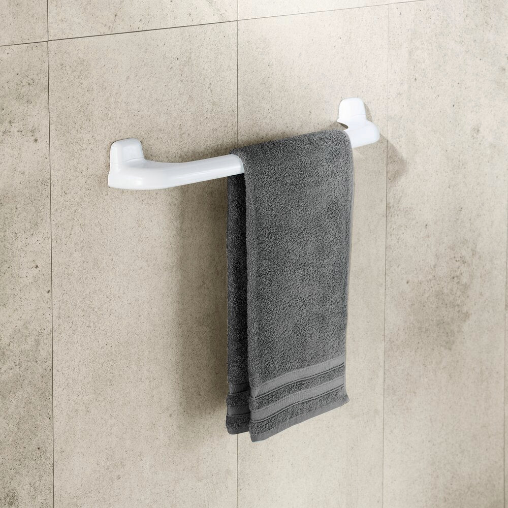 Håndklestang 60 cm plast hvit Pure-serien - Wenko bakside