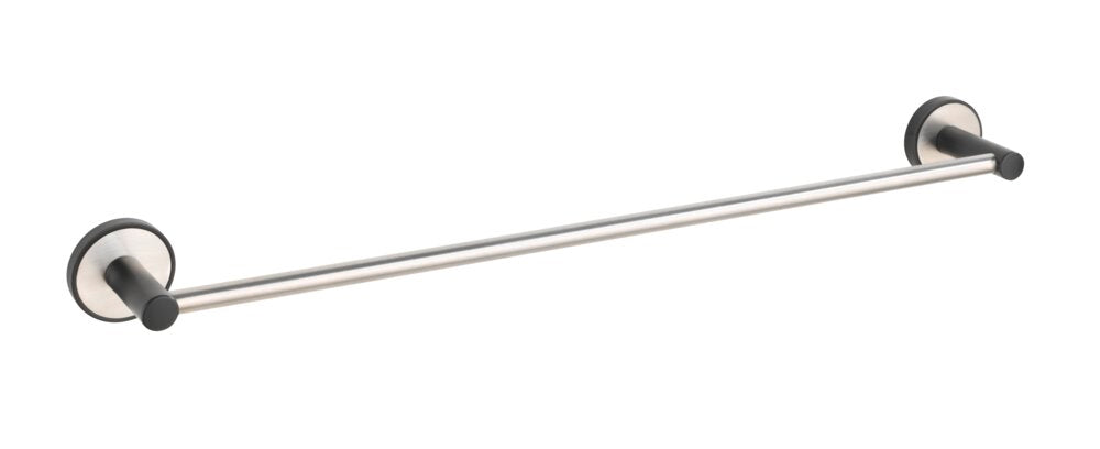 Håndklestang 60 cm rustfritt stål matt UV-Loc® uten boring forfra