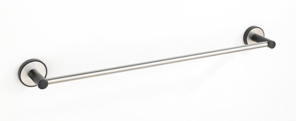 Håndklestang 60 cm rustfritt stål matt UV-Loc® uten boring detalj av overflate