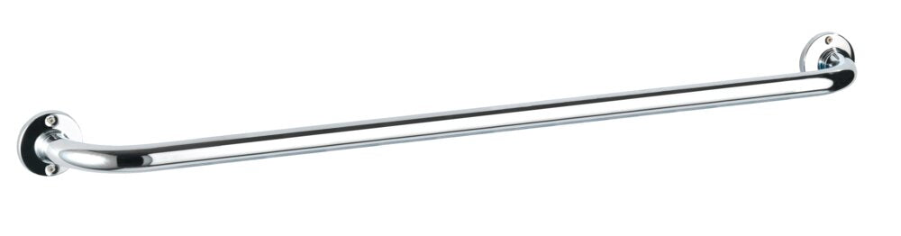 Håndklestang 80 cm rustfritt stål Basic-serien - Wenko forfra