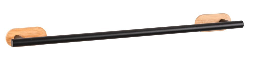 Håndklestang bambus og rustfritt stål Turbo-Loc® bakside