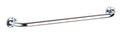 Håndklestang Basic 60 cm rustfritt stål veggmontert forfra