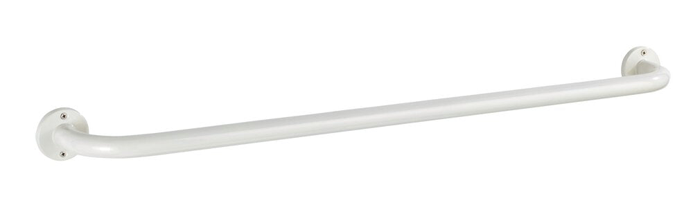 Håndklestang Basic 80 cm hvit rustfritt stål forfra