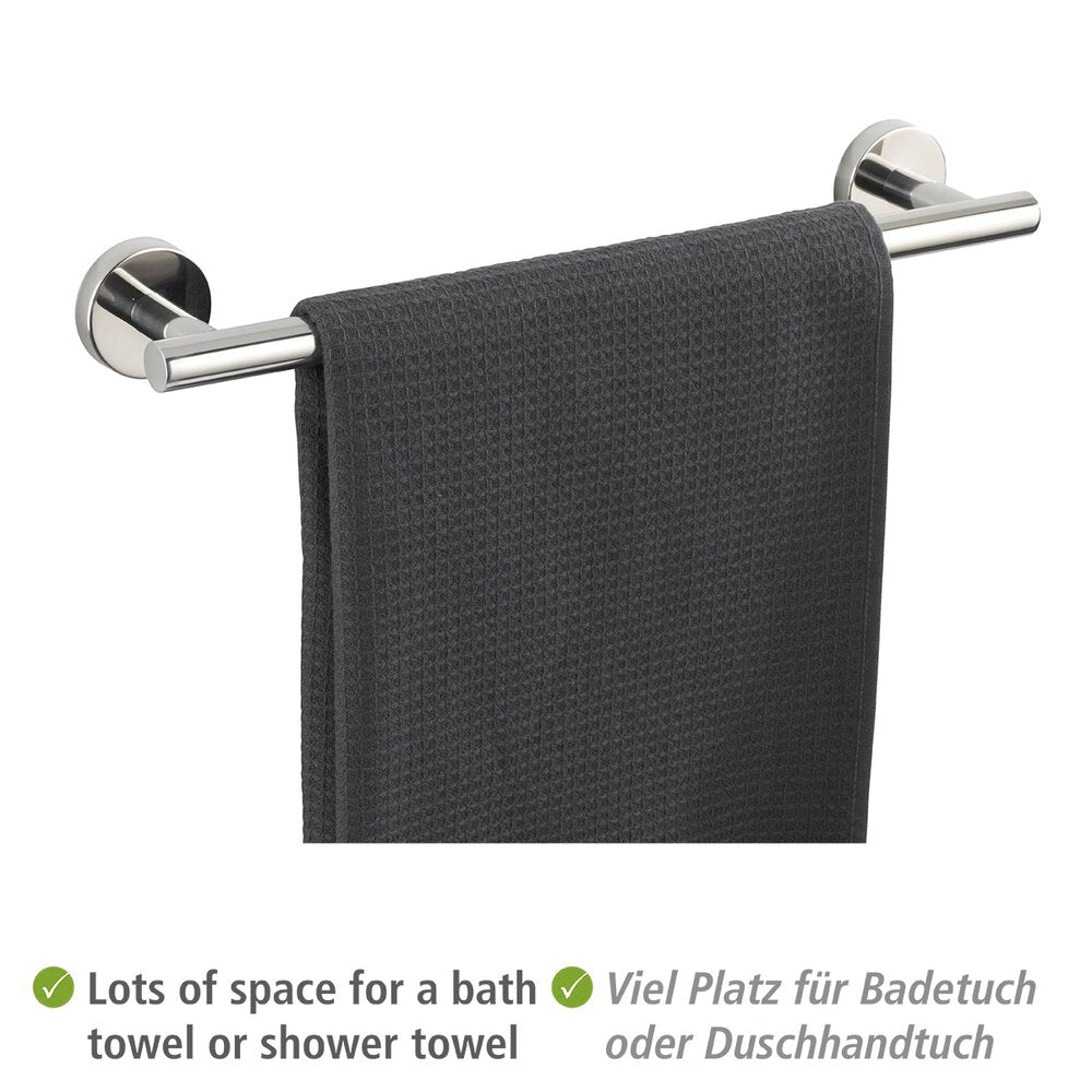 Nærbilde av materiale på Håndklestang Bosio rustfritt stål blank 40 cm