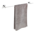 Håndklestang enkel Isera 60 cm rustfritt stål blank forfra