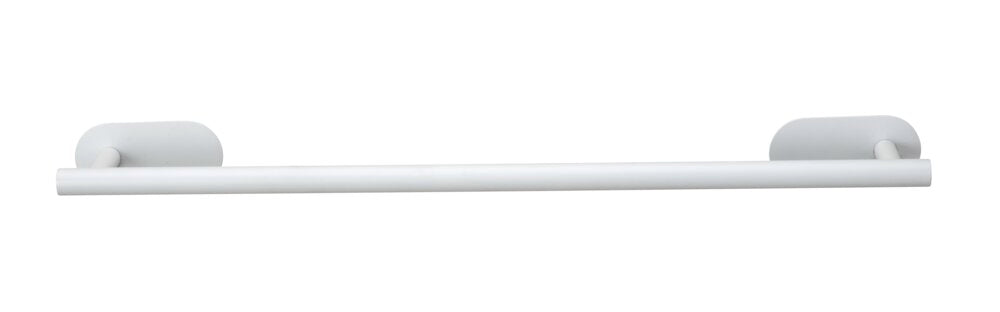 Håndklestang rustfritt stål hvit matt 60 cm Turbo-Loc® Orea nærbilde av overflate