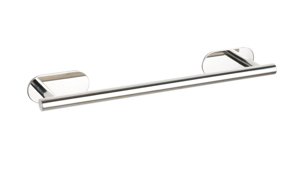 Håndklestang rustfritt stål blank Turbo-Loc® borrefri - WENKO forfra