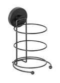 Hårfønereholder Milazzo svart Vacuum-Loc® forfra
