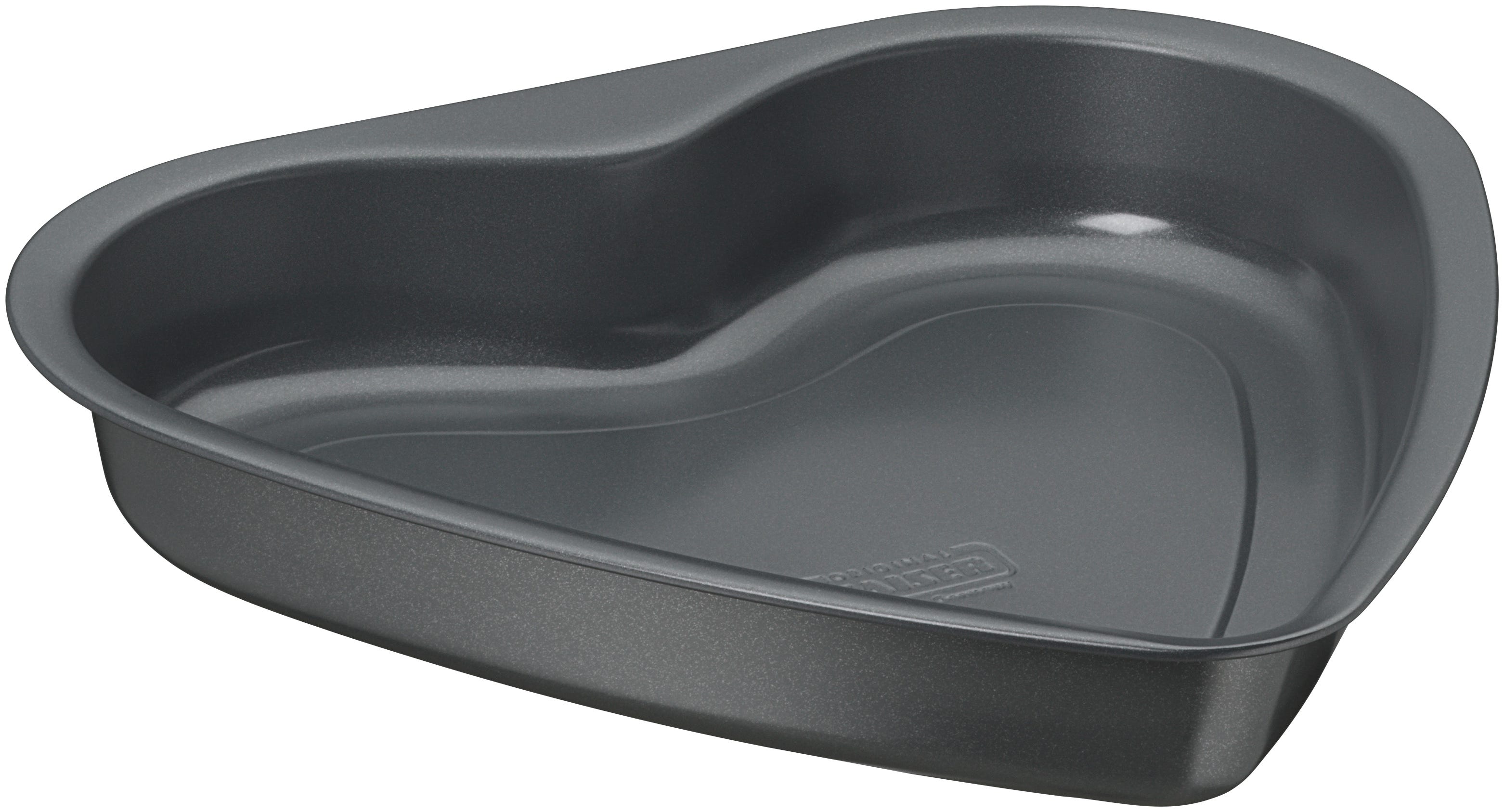Hjerteform 23x24 cm non-stick karbonstål fra KAISER for baking