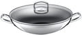 Hong Kong wok 36 cm non-stick keramikk rustfritt stål forfra