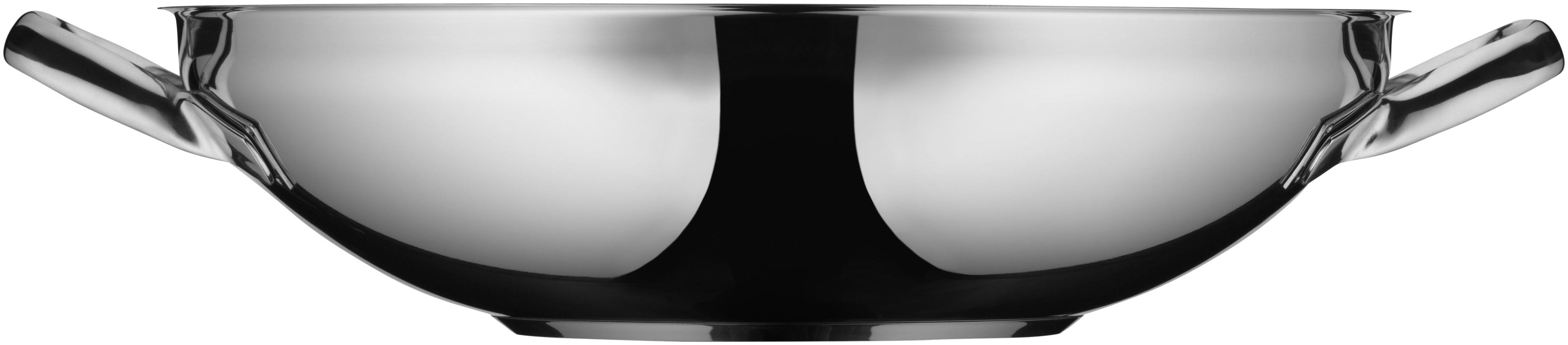 Hong Kong wok 36 cm non-stick keramikk rustfritt stål brukt på induksjonstopp