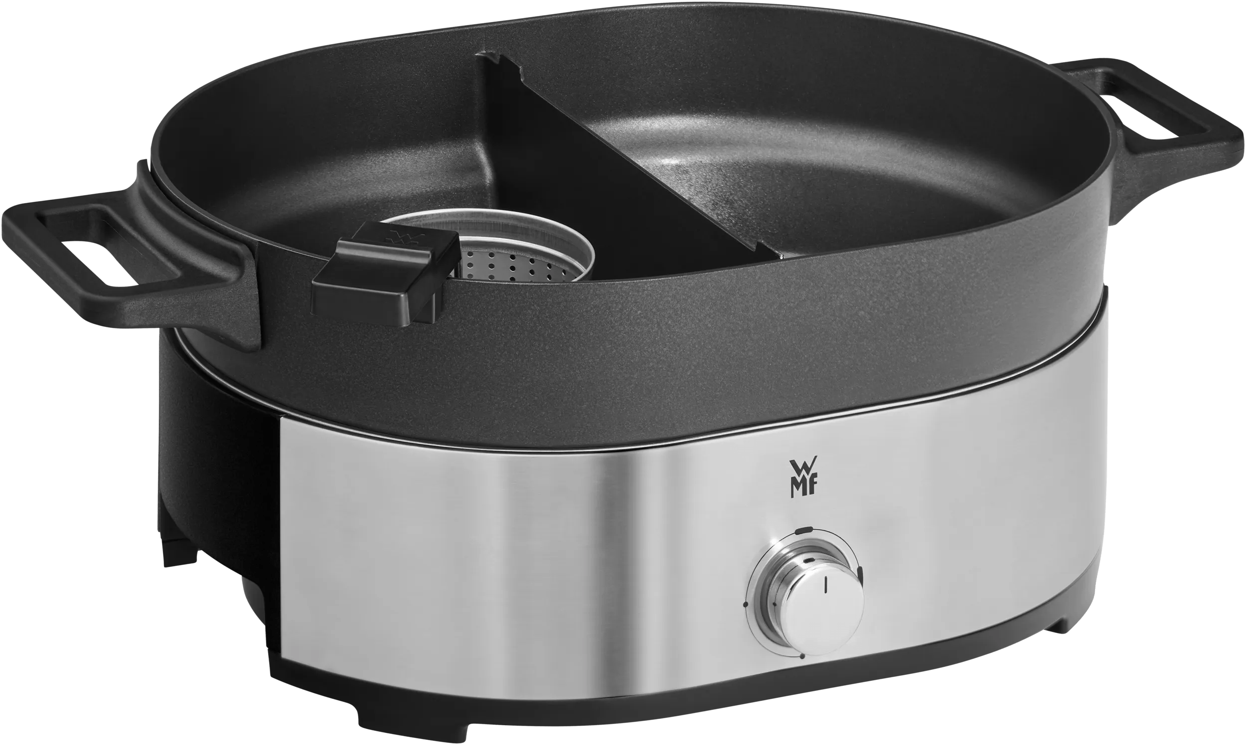 Nærbilde av dampkurv på Hot pot og dampkoker med non-stick og tilbehør - WMF Lono