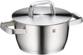 Iconic kjele 18 cm med lokk rustfritt stål 2,3 L forfra