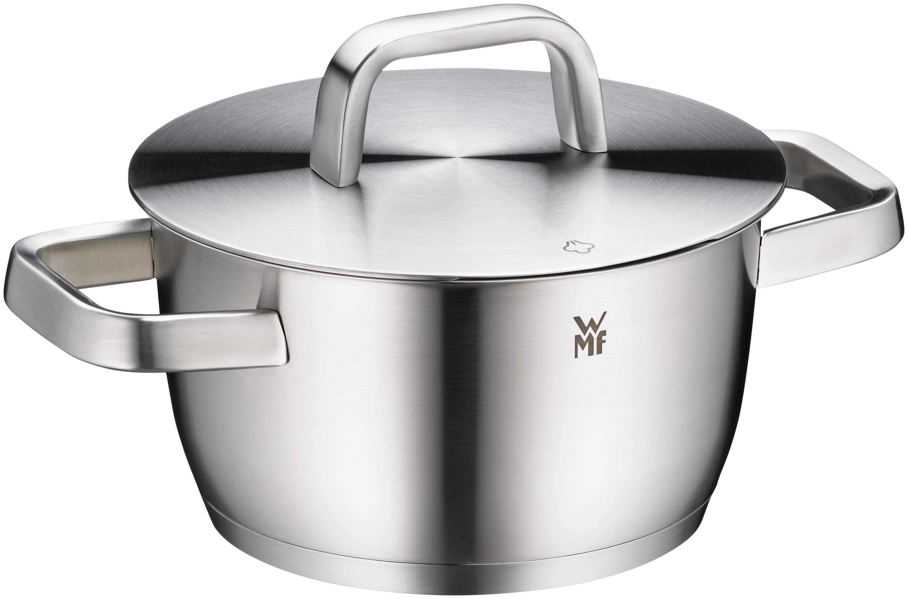 Iconic kjele 18 cm med lokk rustfritt stål 2,3 L forfra