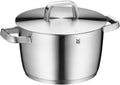 Iconic kjele 22 cm med lokk rustfritt stål forfra