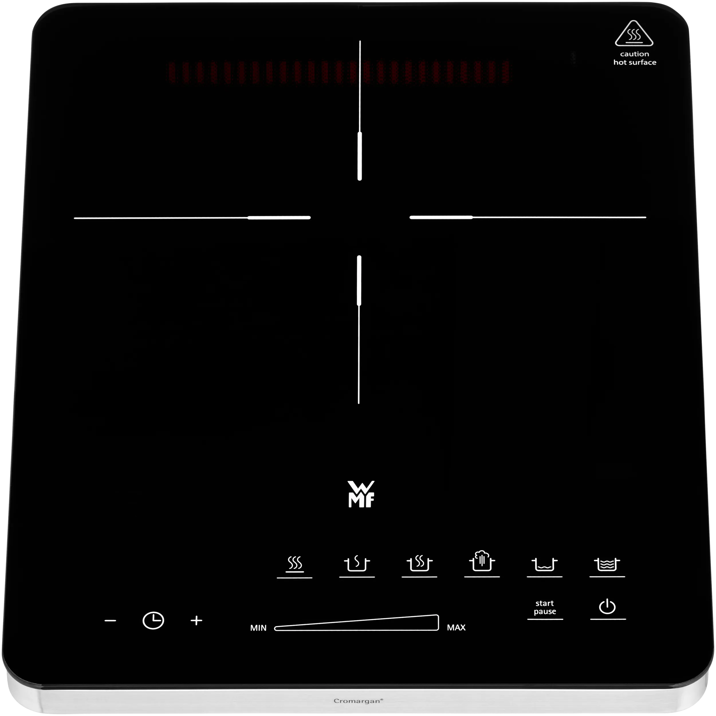 Induksjonskokeplate bærbar 2100W Kult X Mono - WMF sideprofil