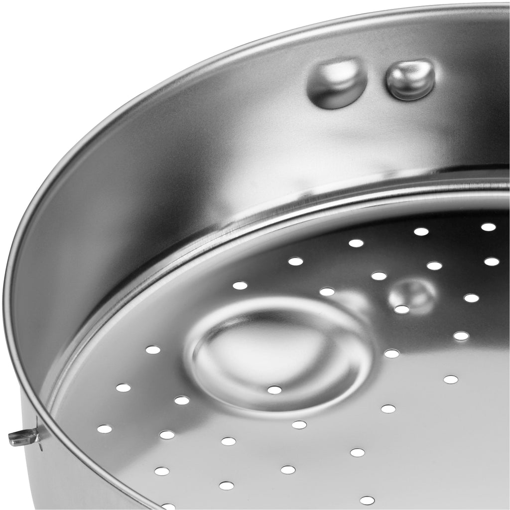 Innsats rustfritt stål perforert 22 cm for trykkkoker - Silit montert