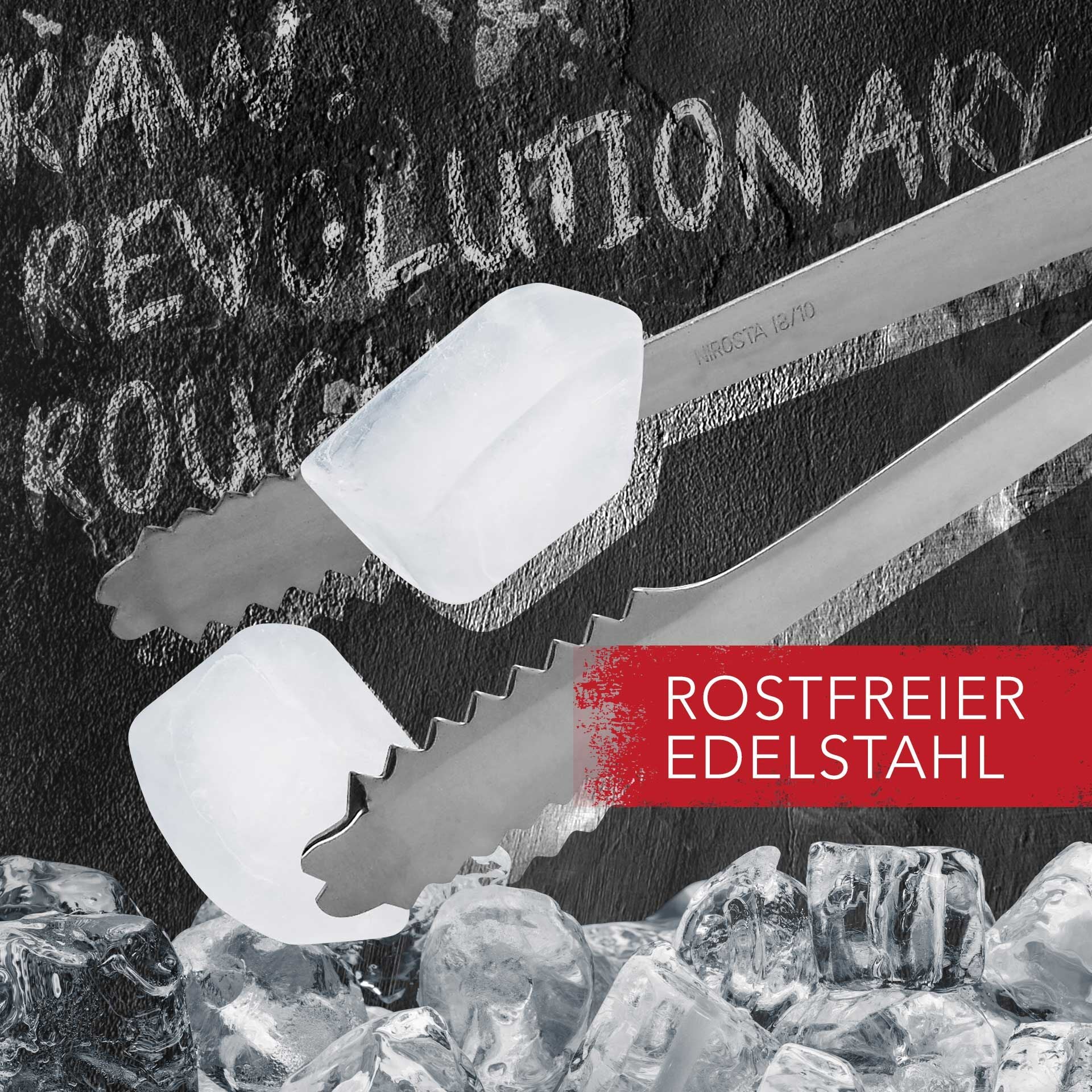 Isbittang rustfritt stål 2 stk - FMprofessional nærbilde