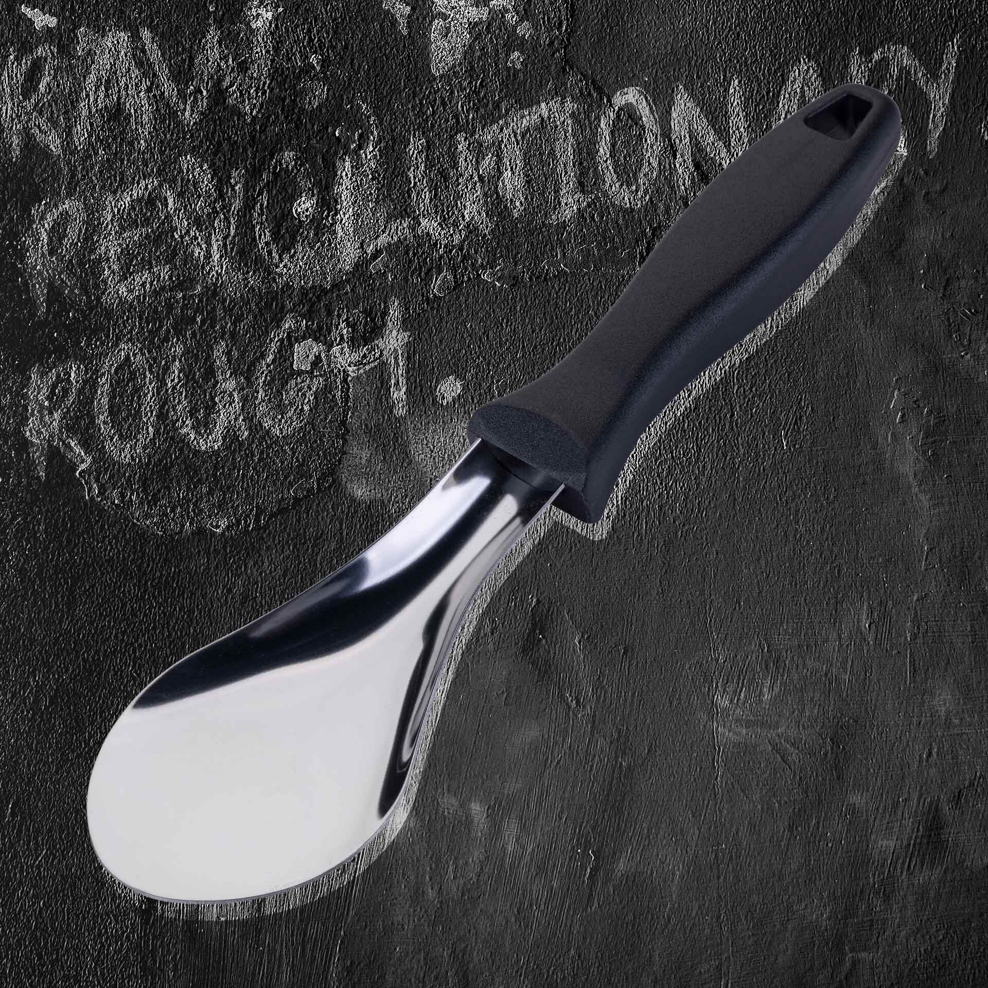 Detalj av Isspatel rustfritt stål 26 cm - FMprofessional