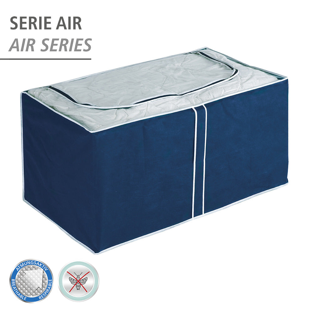 Jumbo oppbevaringsboks Air 91 x 48 x 53 cm, blå bakside