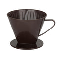 Kaffefilterholder nr. 2 plast med håndtak - Fackelmann forfra
