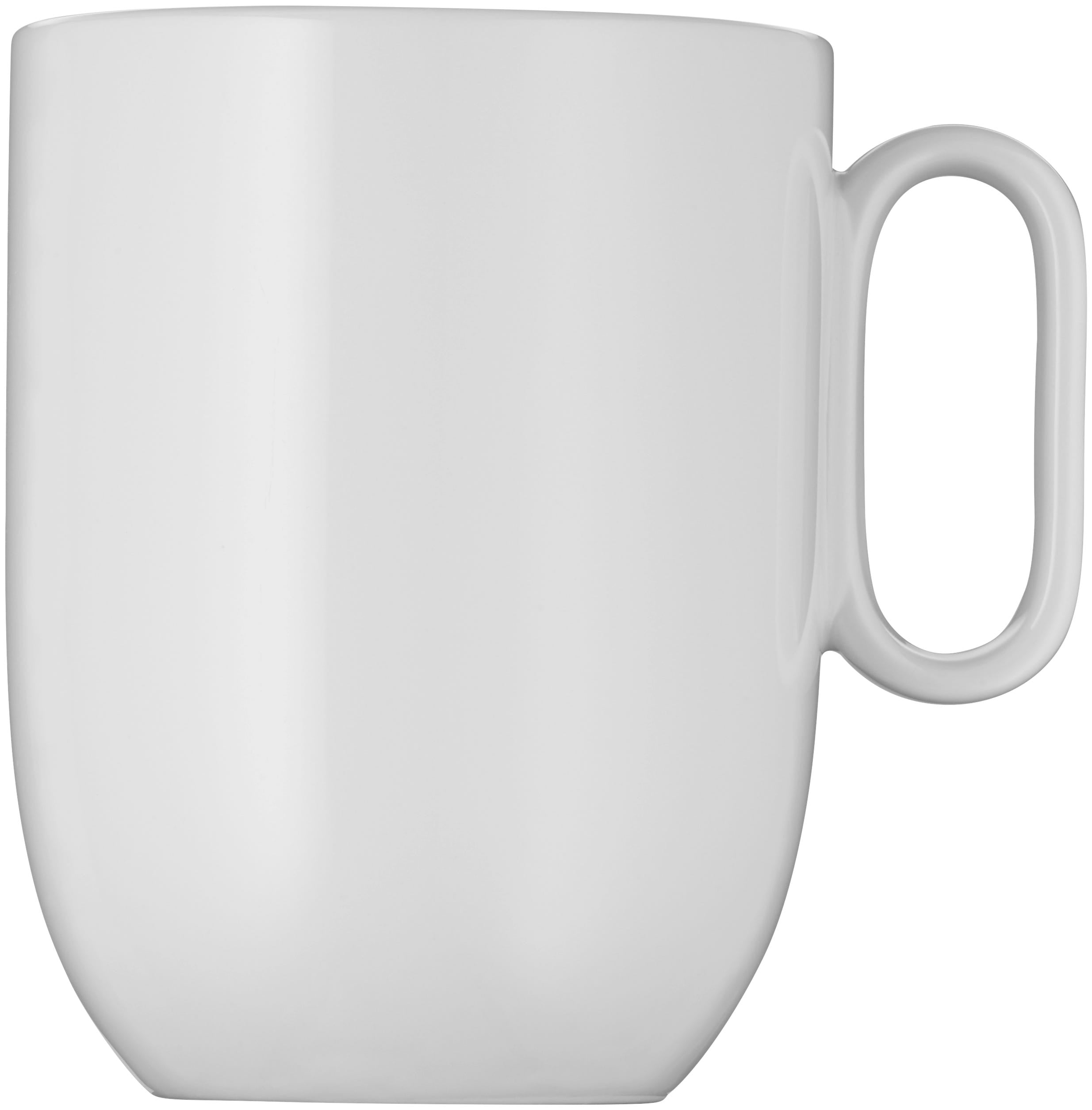 Kaffekopp porselen hvit 380 ml 2-delt sett - WMF bakside