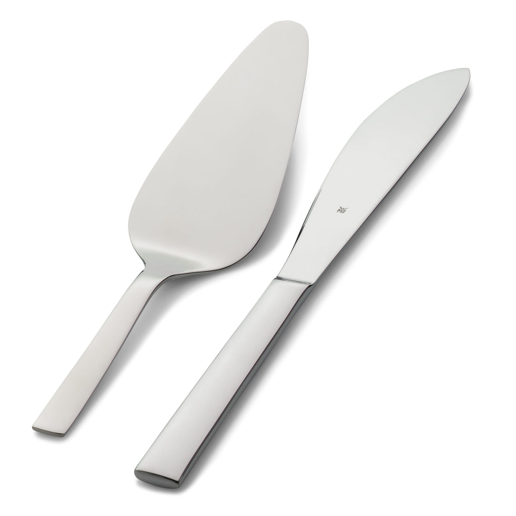 Kakebestikk 2-delt sett med kakespade og kakekniv Nuova bakside