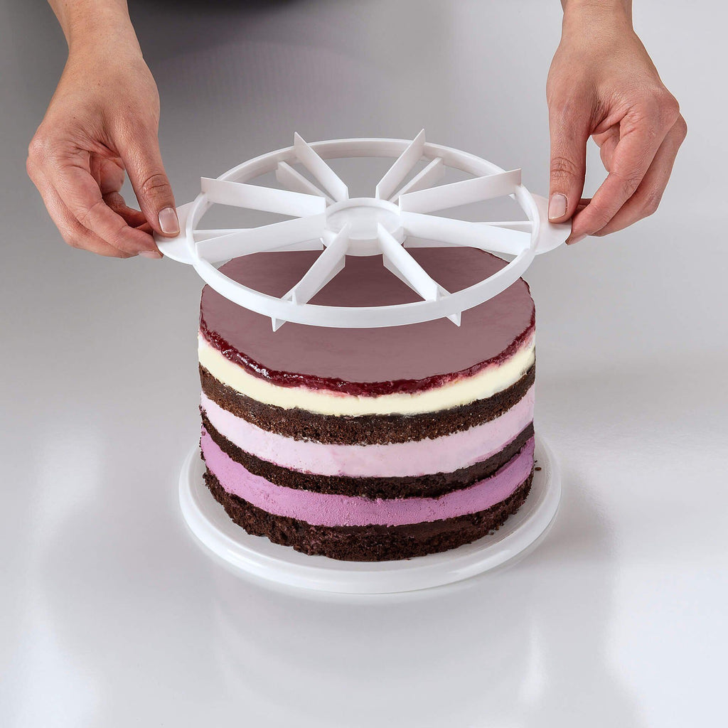 Kakedeler plast 6/8 stk for lagkaker Dr. Oetker detalj