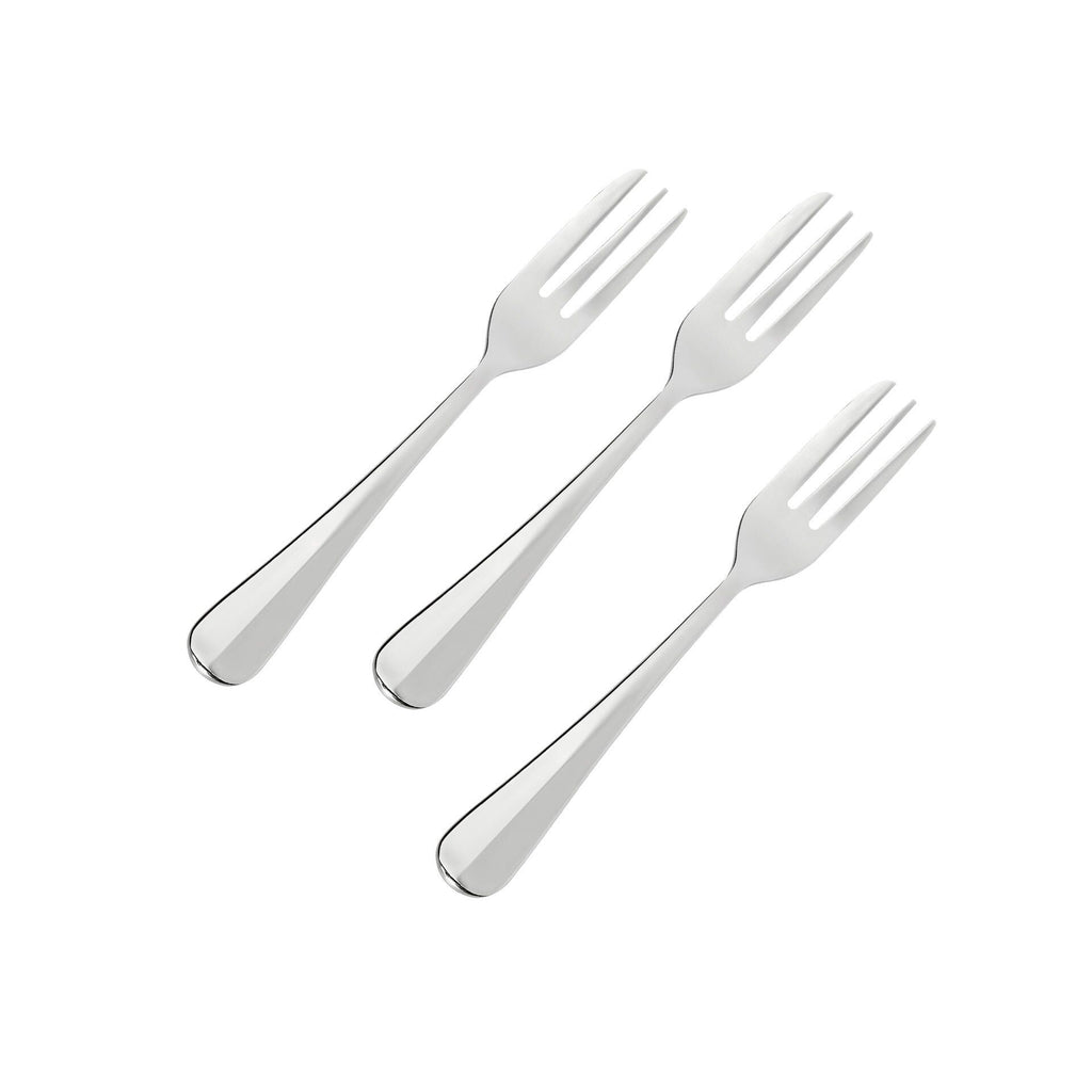 Kakegaffel Brooklyn rustfritt stål 15 cm 3 stk forfra