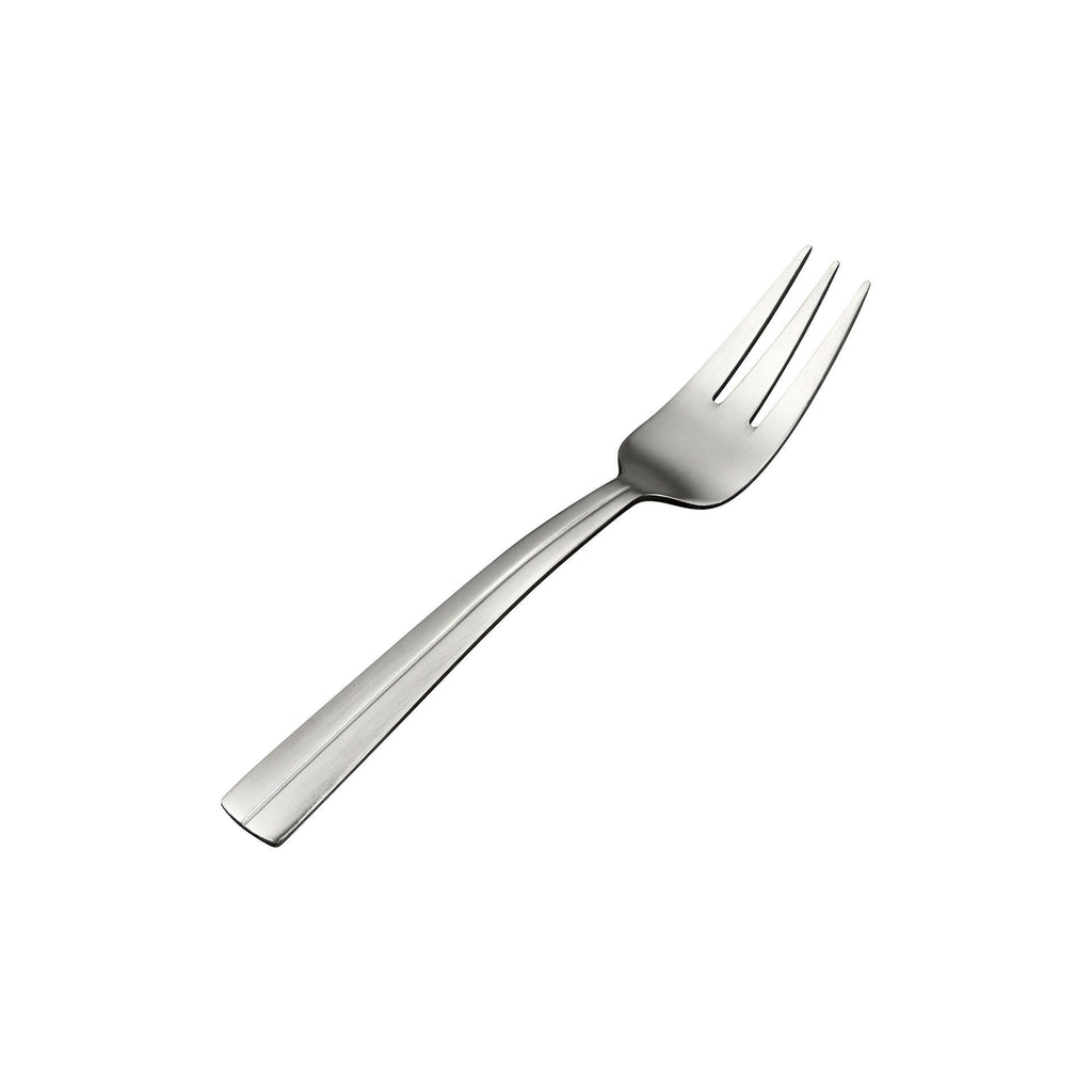 Kakegaffel Mailand rustfritt stål 13 cm forfra